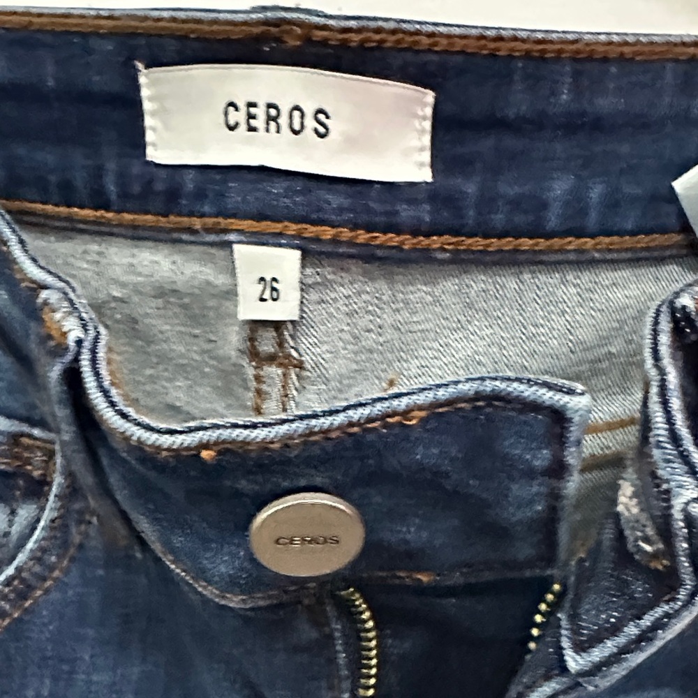 Women's Blue Flare Leg Jeans